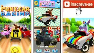 Pony Craft Unicorn Car Racing - Pony Care Girls ANDROID IOS GAMEPLAY #2
