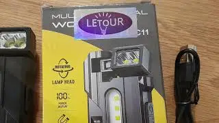 Компактный многофункциональный фонарик Letour.