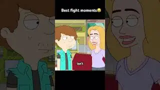 Best fight moments 😂#americandad #shorts #fightmoment