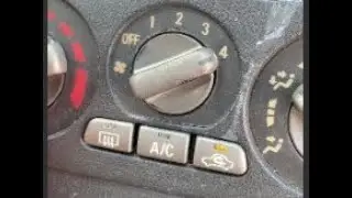 Mitsubishi Outlander 2003 года — проблемы с кондиционером и вентилятором