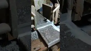 Smooth Cutting Of Iron Plate #cutting #machinerywork #metalcutting