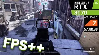 XDefiant - RTX 3070 + Ryzen 7 5700X3D - 1080p Max graphics and Lowest competitive benchmark