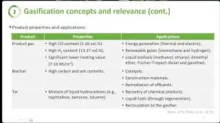 Gasification - Technology relevance and case study in Portugal