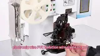 Automatic Wire Stripping and Crimping Machine - Efficient Production Solutions#WireStrippingMachine