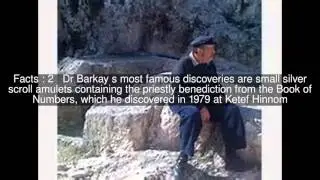 Gabriel Barkay Top  #8 Facts