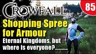 Crowfall Economy - Where's everyone gone?! Hunting for Armour!