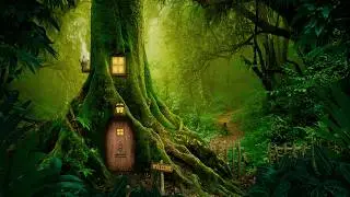 Enchanted Forest Music  ༄ Relaxing Magical Forest Music 🌳 Home In The Forest