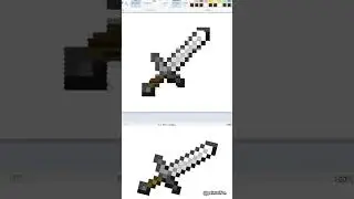 iron sword vs A.I Painter #ai #minecraft #art #meme