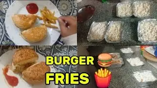 ATIF FIRST @MuhammadAtifHameed-y4d BURGER 🍔 FRIES 🍟 MACARONI BAKE FOOD