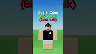 Making Roblox *CHEAP* Black Valk Outfit Idea 🤑