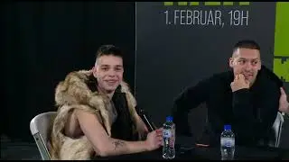 Face off prije boks meča MALI BOBI VS LUKA SILNI #bakaprase #boks #viral #viralvideo #balkan 