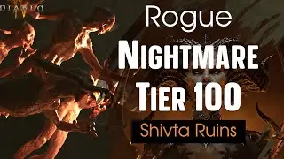Diablo 4: Rogue Nightmare Tier 100 - Shivta Ruins