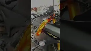 R15 v4 Gabriel wing light frame slider.😈#shortvideo #kiss #bike #chennai #v3 #memes #pubgmobile