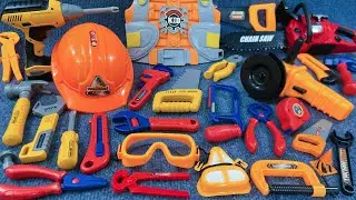 13 Minutes Satisfying with Unboxing Electric Saw Playset,Carpentry Power tools | Toy Review    