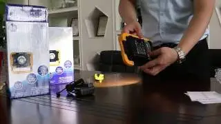 GOODGOODS COB  ポータブル 投光器  20W 2500lm 折り畳み式 マグネット付 (YC-02W)