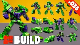 Speed Build Transformers G1 Constructicons Toy | Blokees Transformers Action Figure | Beat Build