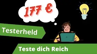 Mit TESTERHELD als Anf&auml;nger Geld verdienen mit Mini Aufgaben