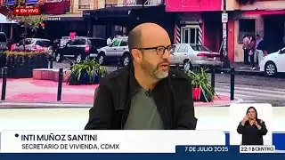 Entrevista Inti Mu&ntilde;oz Secretario de Vivienda | Punto de Referencia (07/07/25)