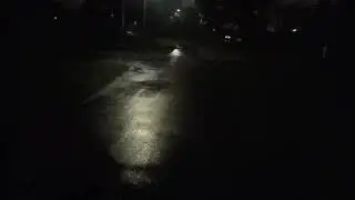 Edinburgh Gardens late night rain walk Pt 1 [60 FPS]