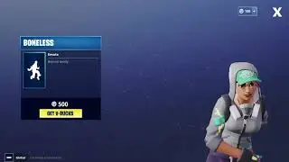 New Fortnite dance!! Boneless