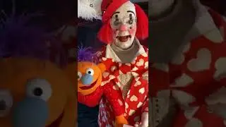 Valentines Day Clown show. Haw Haw the clown. James Kuhn is a silly clown.