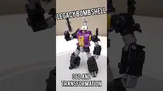 Transformers Legacy Evolution Bombshell Intro and Transformation