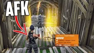 Going AFK While Trading *NEW* 130 RATATAT (Season 6 Gun) -  Fortnite Save The World
