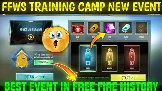 FFWS TRAINING CAMP NEW EVENT | FREE FIRE NEW FFWS TRAINING CAMP EVENT | FFWS TRAINING CAMP EVENT