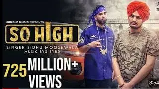 So High Song [Official Music Video] Sidhu Mosaiwala Song | Slowed Reverb| Song#sidhumoosewala
