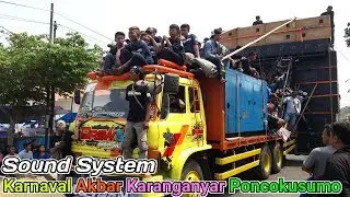 Full Sound System Akbar Karnaval Karanganyar Poncokusumo Hari Ini