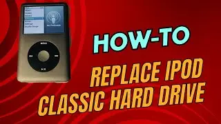 Как заменить жесткий диск на iPod Classic 5, 6 и 7 поколений