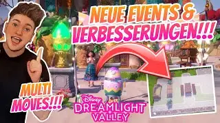 MEHR NICHT??? 😳 MULTI MOVES, NEUE EVENTS & SUSI & STROLCH UPDATE NEUERUNGEN | Dreamlight Valley 