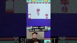 У Эша есть Super Nintendo в Pokemon Yellow?! #pokemonyellow #crt #snes #pokemongame #retrogaming