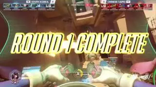 South Korea vs Taiwan   BO3 Game 1 @Temple of Anubis   Overwatch World Cup 2016   Group C