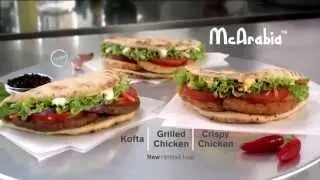 McDonald&rsquo;s McArabia: True to tradition