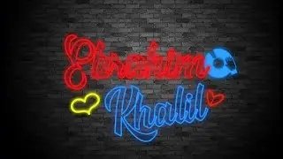 Real neon intro with kinemaster | Tutorial coming soon🙂