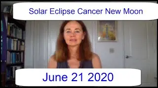 Solar Eclipse Cancer New Moon June 21 at world point