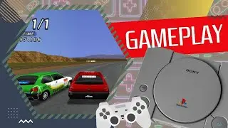 Ford Racing PS1 Gameplay