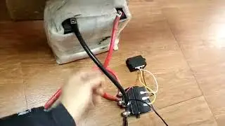 12V 500A Winch Solenoid Relay for 8000lb-12000lb Winch + 2X Remote Control 150' Instruction