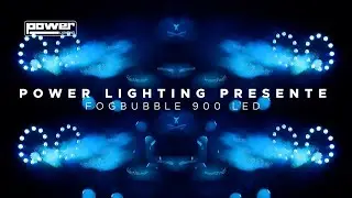 FOGBUBBLE 900 LED – Power Lighting | Machine à effets 3-en-1 fumée, bulles et LED