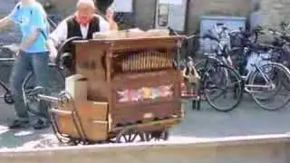 Barrel Organ Player - Bruges