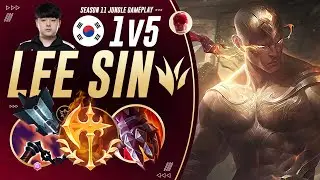 Canyon's Lee Sin Jungle HATES Farming & Carries LOSING Lanes With Fighting | S11 Challenger Guide