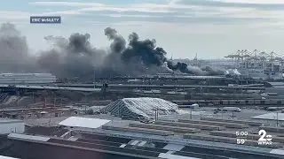 Крупный пожар на складе в Кантоне локализован, ведется расследование