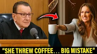 She Threw Hot Coffee at Judge Caprio&hellip; 30 Seconds Later, She Regretted Everything