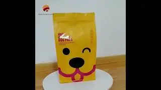 OEM factory dog food packaging bag thickened pet feed self-supporting aluminum-plastic zipper bag