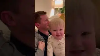 Mom pinched Dad's ear while he was drunk, and the baby sided with Dad.