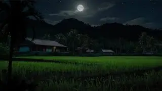 Nighttime Cricket Ambience ASMR | Relaxing Nature Sounds to Sleep, Study, or Meditate 🌙🎧