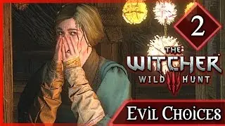 The Witcher 3 ► Taking Bribes & Threatening People - EVIL Choices White Orchard #2