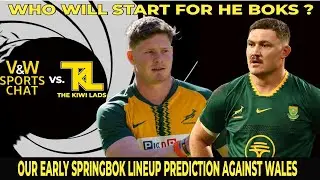 Join Kiwi Lads & Vik&Wern Sports Chat Predicting Rassie&rsquo;s Thrilling Springbok Lineup v Wales!