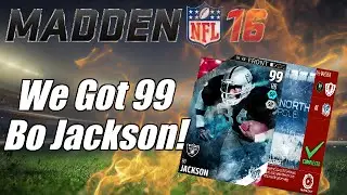 WE GOT 99 OVERALL ULTIMATE FREEZE MASTER BO JACKSON! | Madden 16 Ultimate Team